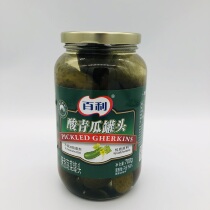 Baili canned cucumber 700g Ready-to-eat sweet and sour cucumber pizza burger Western pizza salad steak side dish