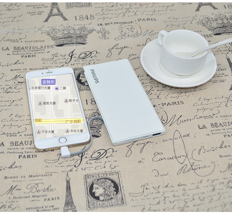 Kho báu sạc của Philips đi kèm với dòng Apple 10000 mAh và di động Apple iphone6s7p x dành riêng cho điện thoại di động DLP1130V điện thoại di động đa năng dung lượng lớn mini compact - Ngân hàng điện thoại di động sạc dự phòng ava