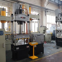 Woda Heavy Industry customized 100T fast four-column hydraulic hydraulic press small three-beam four-column sheet stretching machine