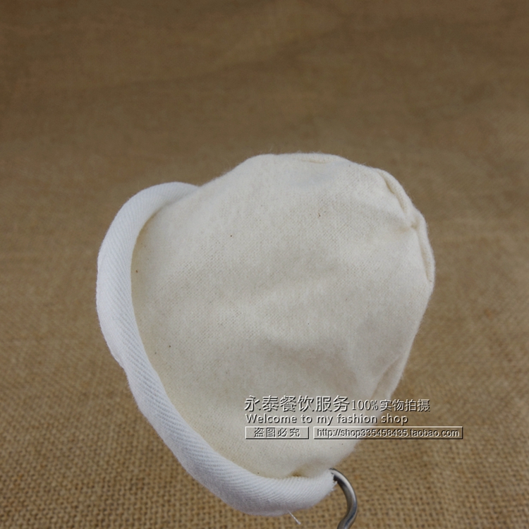 Flannel lọc lọc nhỏ giọt / túi lọc tay lọc cà phê gỗ rắn xử lý cà phê vải lọc túi vải bông - Cà phê cốc uống cafe