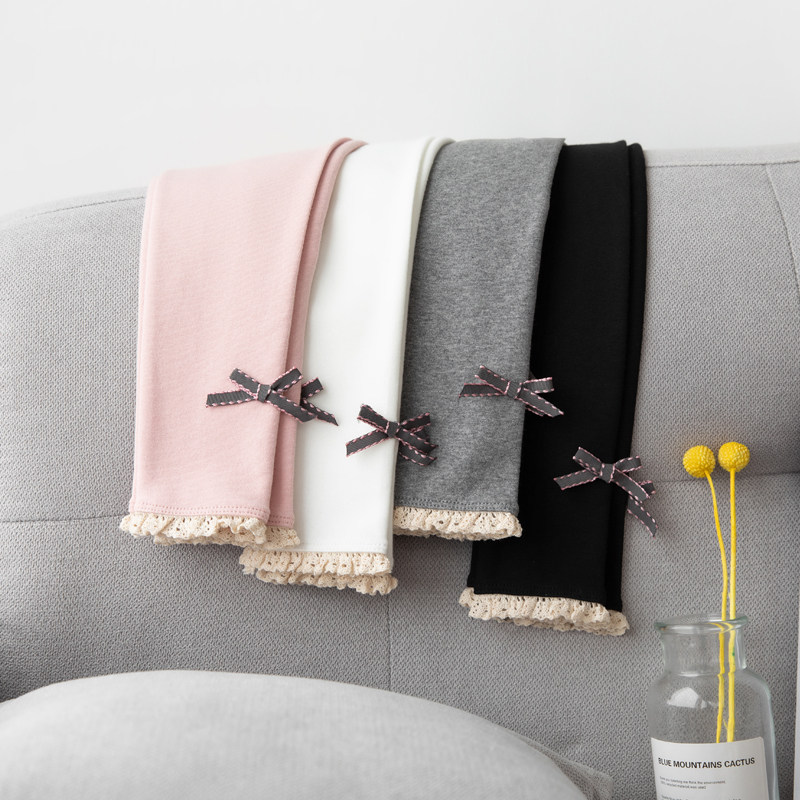 Girls' leggings, children's cotton pants, baby spring and autumn, children's clothes, girls' foreign style trousers, spring clothes, 2-9 years old