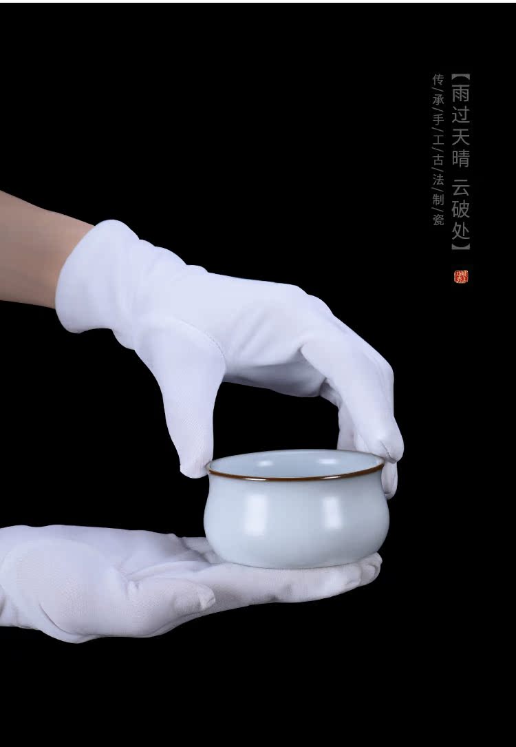 Jingdezhen your up master cup single CPU ceramic cups checking sample tea cup kung fu tea set personal single cup opening