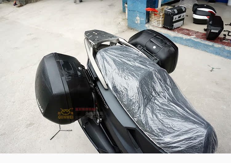 Áp dụng cho Gwangyang KYMCO CK250T-11 Đuôi sau Đuôi sau Khung thân sau Khung bằng thép không gỉ - Xe máy Sopiler khung bảo vệ vespa sprint đen