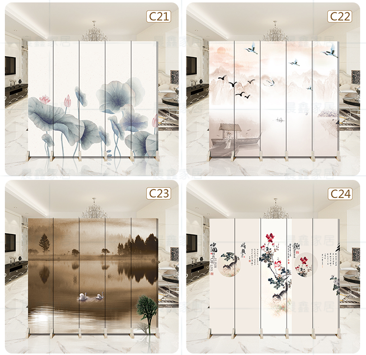 Vách ngăn cổ Trung Quốc phòng khách gỗ đặc gấp hiên hiên phòng ngủ mới Trung Quốc di động màn hình retro màn hình gấp màn hình - Màn hình / Cửa sổ bình phong vách ngăn