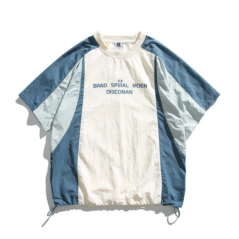 Summer Outdoor Quick-Drying Breathable Functional T-Shirt Cleanfit Short-Sleeved T-Shirt for Men and Women Japanese Trendy Brand Printed Tee