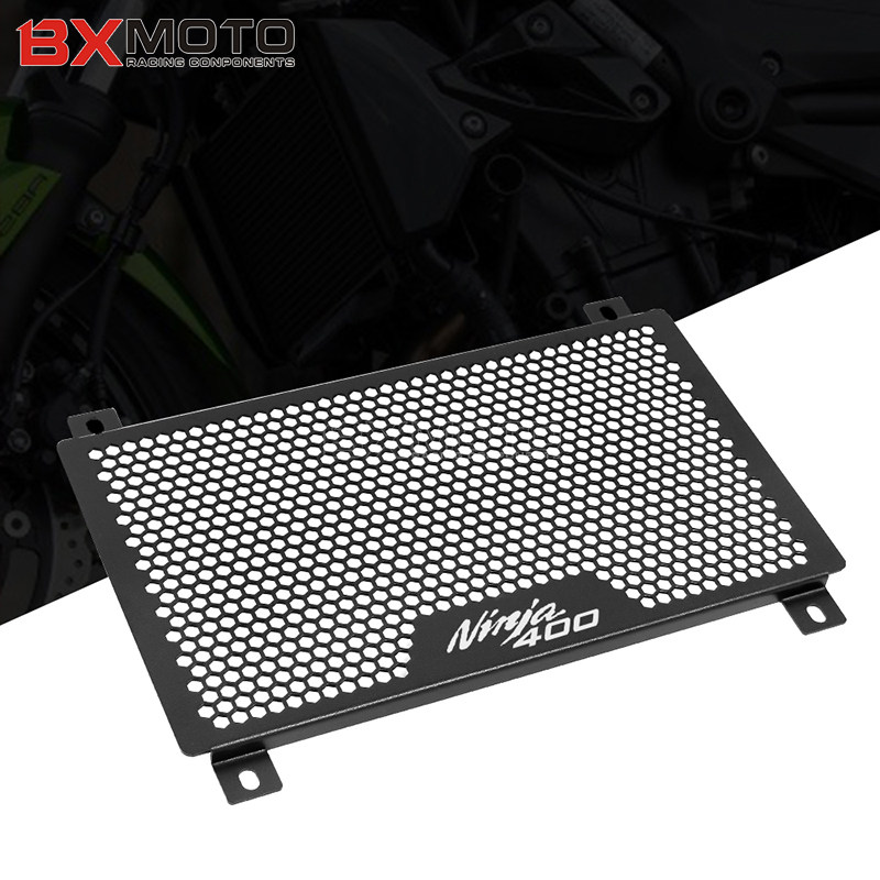 Suitable for Kawasaki Z400 Ninja NINJAJA400 18-21 years modified aluminum alloy water tank mesh water tank protective cover