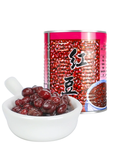 Mingzhong Red Bean Connied 900G*12 банок эссенция сахара, консервированная двойная кожа двойная кожа двойная кожа, кожа, молоко, сырье, сырье