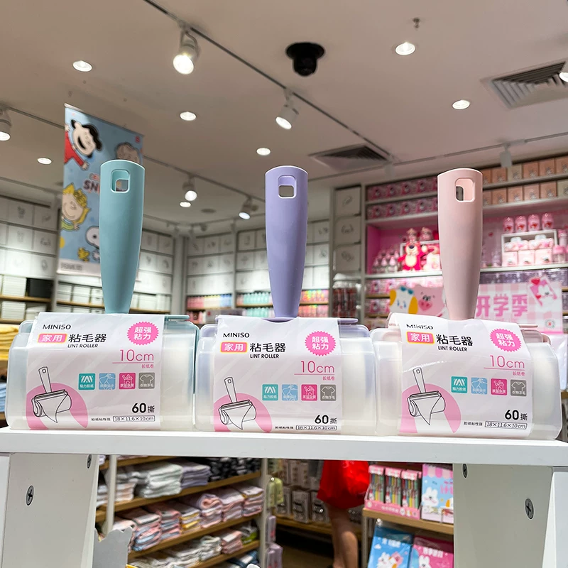 MINISO бытовой 60 разорванная шерсть барабанного типа одежда клейкая бумага прилипает к волосам и шерсти кота