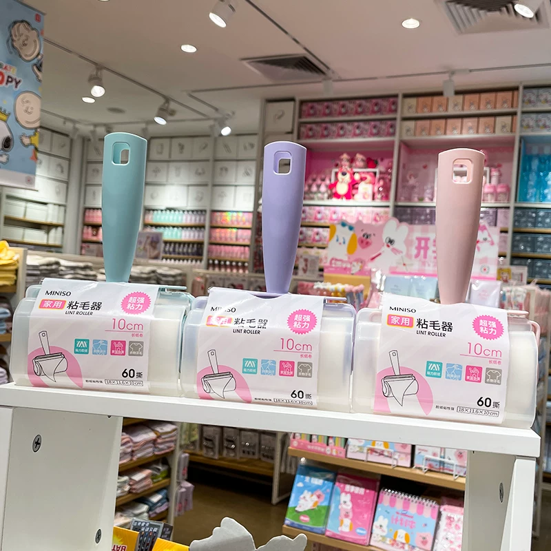 MINISO бытовой 60 разорванная шерсть барабанного типа одежда клейкая бумага прилипает к волосам и шерсти кота