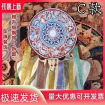 Dance tambourine props kindergarten streamer drum Dunhuang dance drum childrens drum Dunhuang Tang and Song tambourine flying tambourine