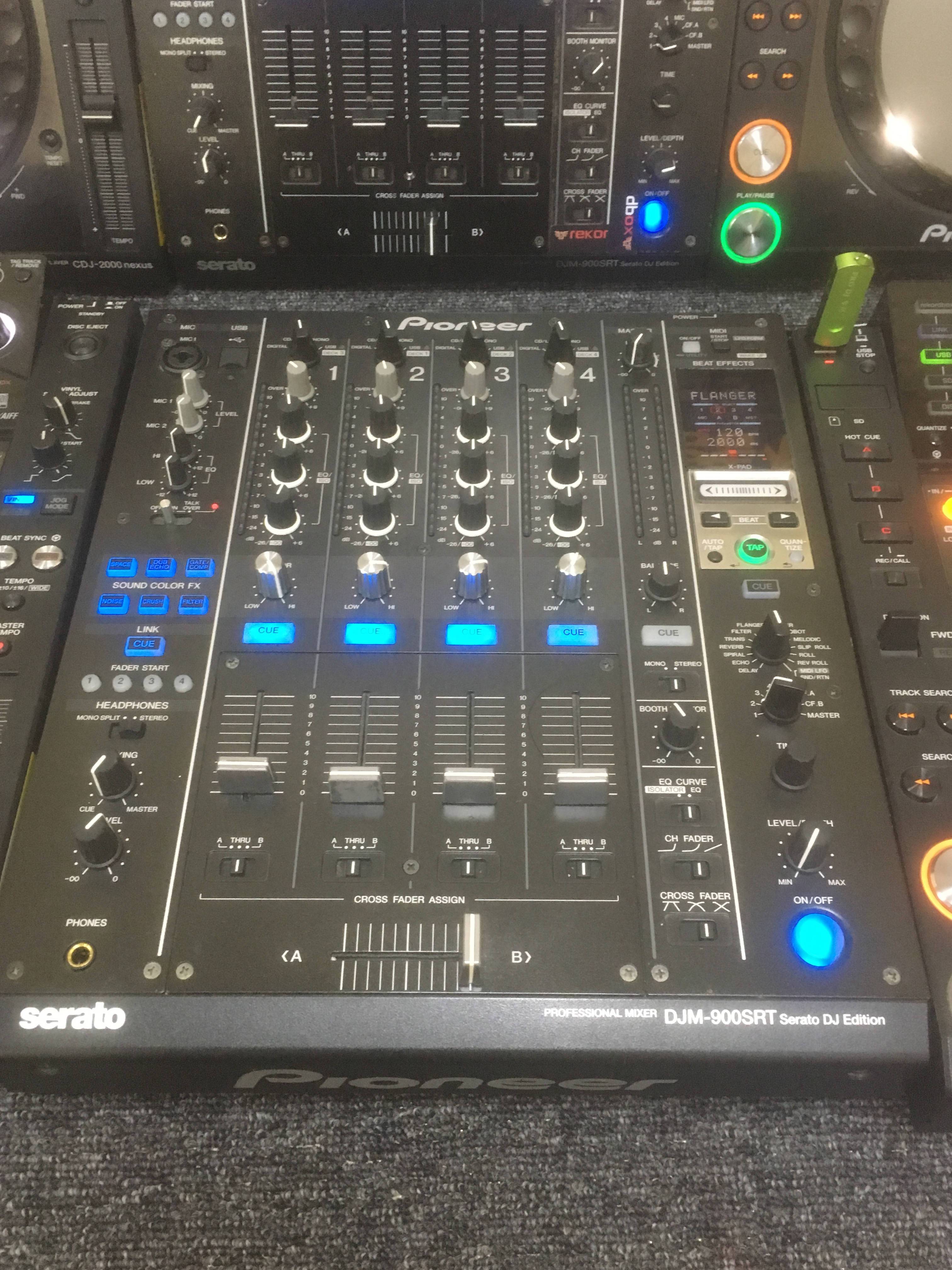 DJM900Srt remix table built-in lane sound card supports Sertato DJ software Second-hand Pioneer 900-Taobao