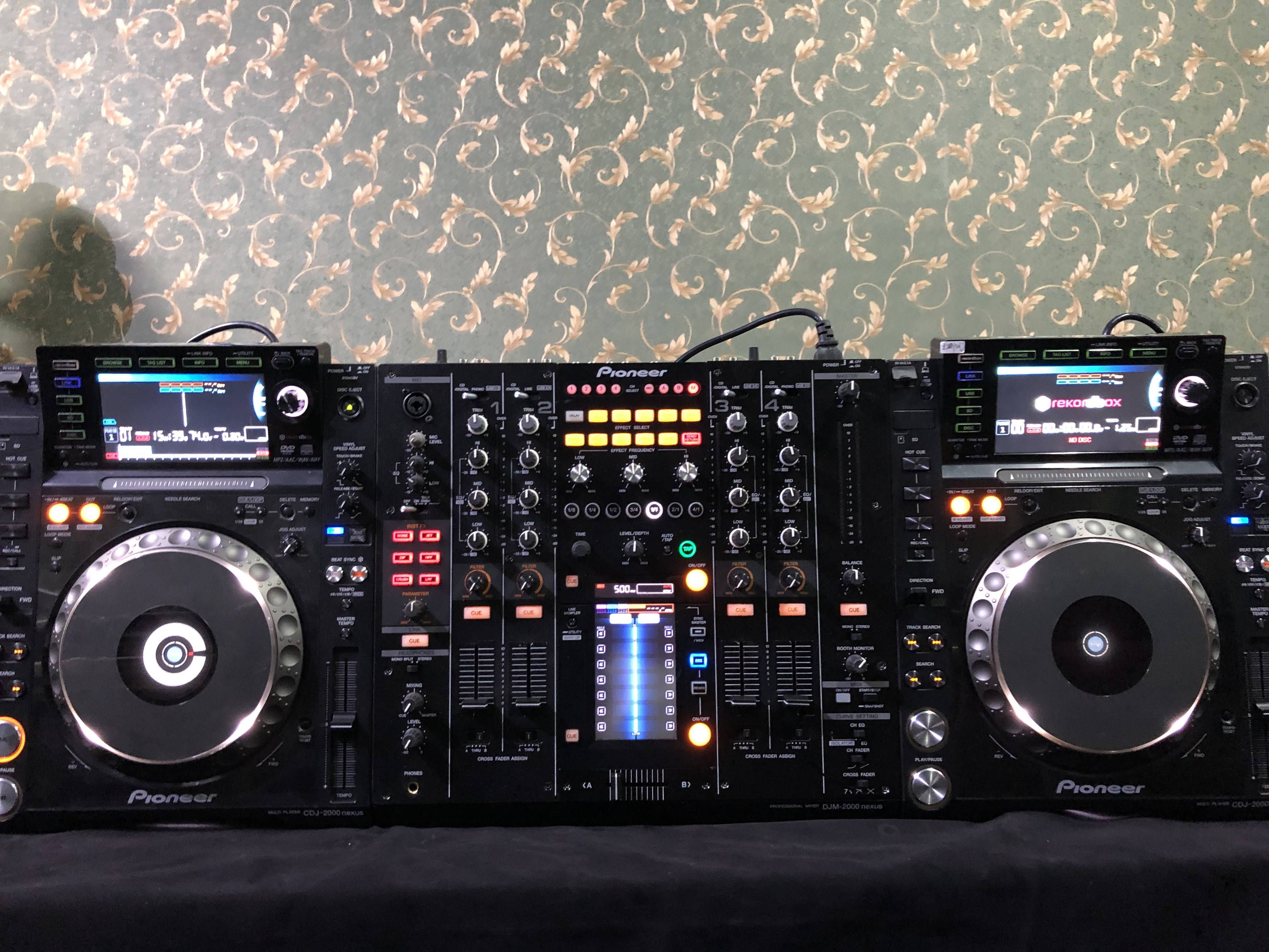 Pioneer 2000 2nd Generation Suit Second-hand 2000Nexux DJM2000Nexus Disc Drive Sleeve Warranty Half Year-Taobao