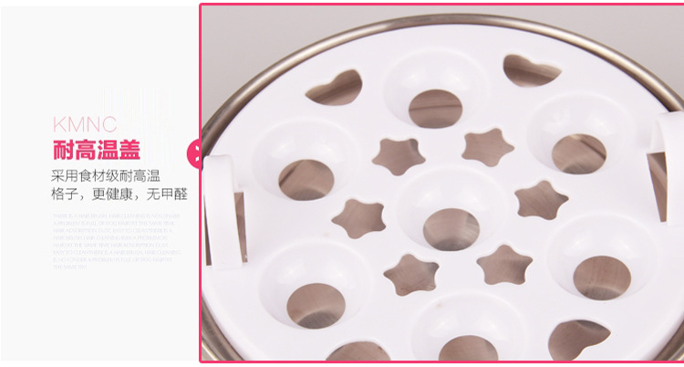 mua nồi lẩu mini ở đâu Trứng hấp tự động tắt trứng hấp trứng omelette trứng đôi chia trứng hấp trứng - Nồi trứng nồi bear 1.6 l