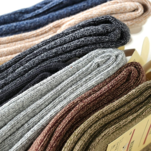 Мужские демисезонные носки, хлопковые дезодорированные однотонные гольфы, впитывают пот и запах