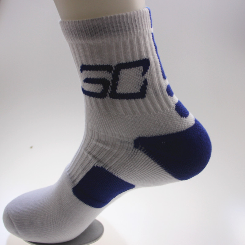 5 cặp của nba cotton khăn dưới ngoài trời chống trượt ống James Curry elite vớ bóng rổ tất thể thao chạy bộ