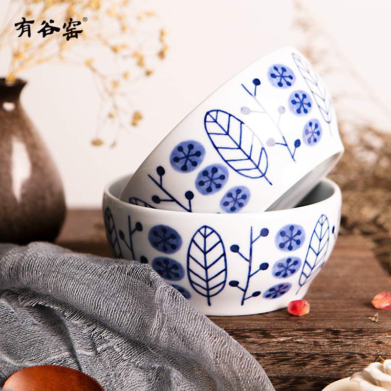With the rural wind valley of ceramic up Japan uniform price tureen large bowl rainbow such use