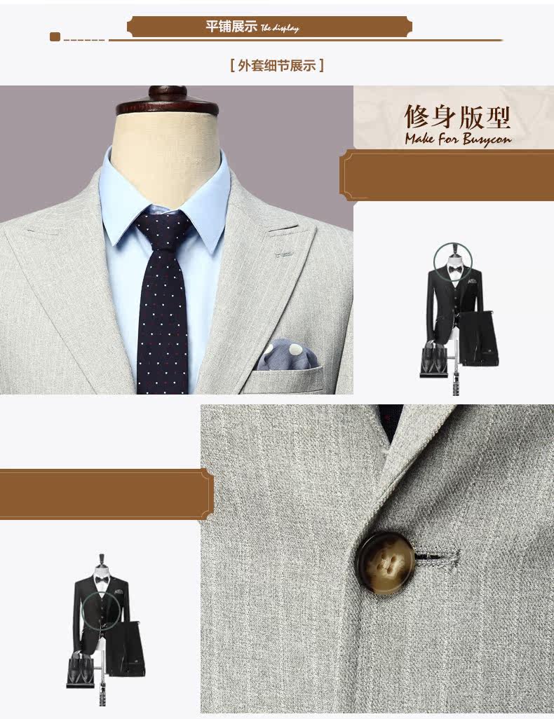 Costume homme GONOFECI pour Quatre saisons - Ref 1557740 Image 14