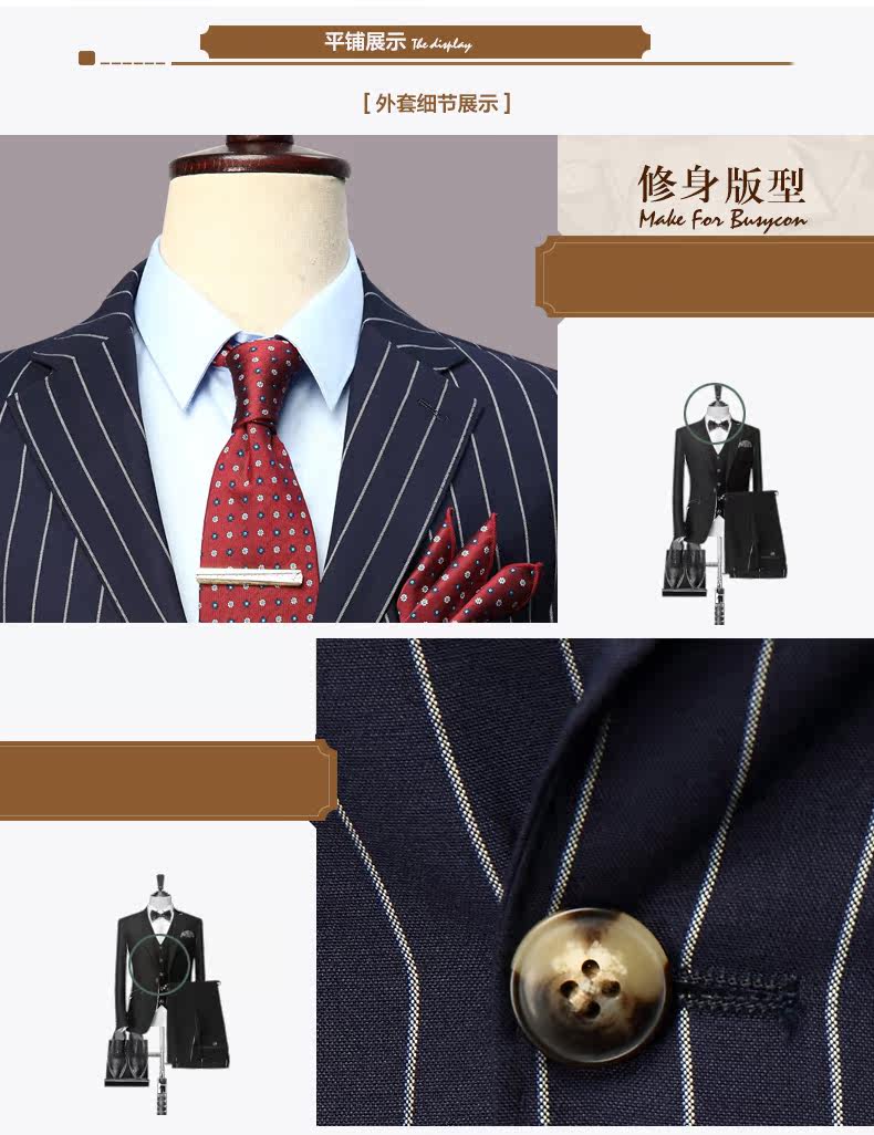 Costume homme GONOFECI pour Quatre saisons - Ref 1557728 Image 14