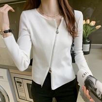 Long sleeve top women tide 2020 new Korean version of slim round neck white base shirt T-shirt autumn and winter Wild