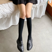 Mitu stitching calf socks~with fake chaos and fake mid-tube socks spring and autumn thin pantyhose JK summer thin stockings