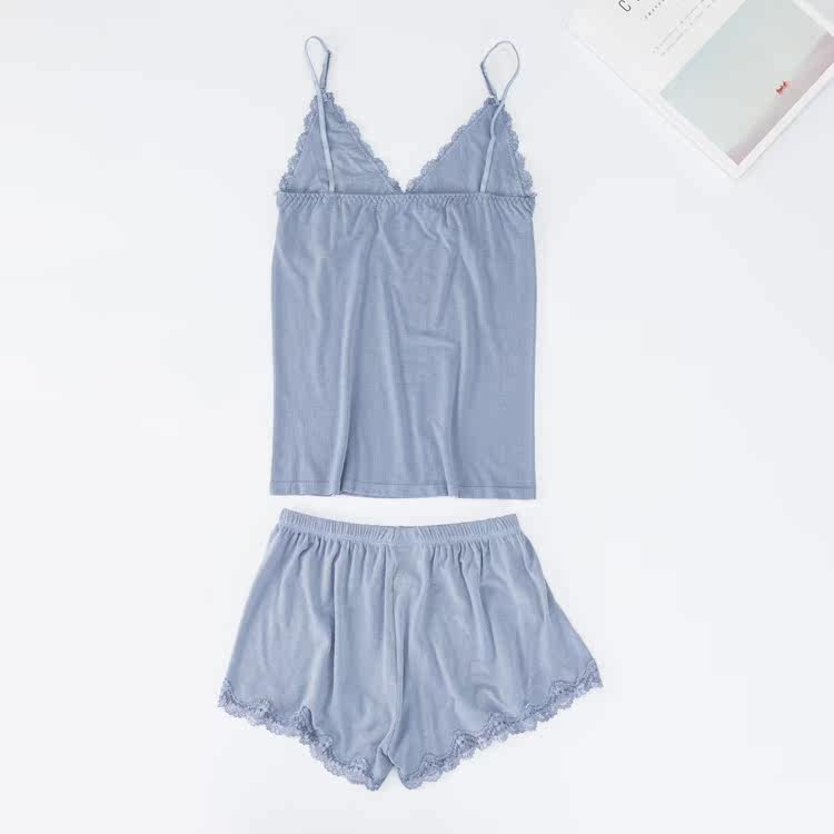 Pyjama pour femme en Viscose à sling - Ref 2991489 Image 13