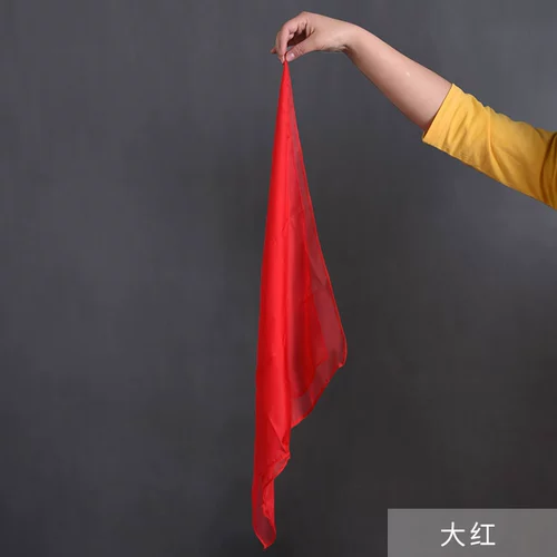 Семь -летний магазин 18 цветной танцевальный шелковый шарф -шарф.