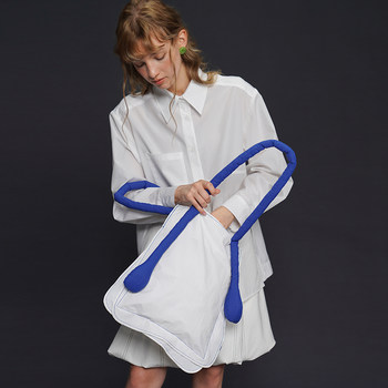 Kamo Original Design Vintage Large-Capacity Cloth Bag ins Style Handbag Niche Shoulder Bag for Women