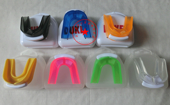 Foreign trade taekwondo sanda boxing basketball muay thai mouth guard braces double layer adult men and women