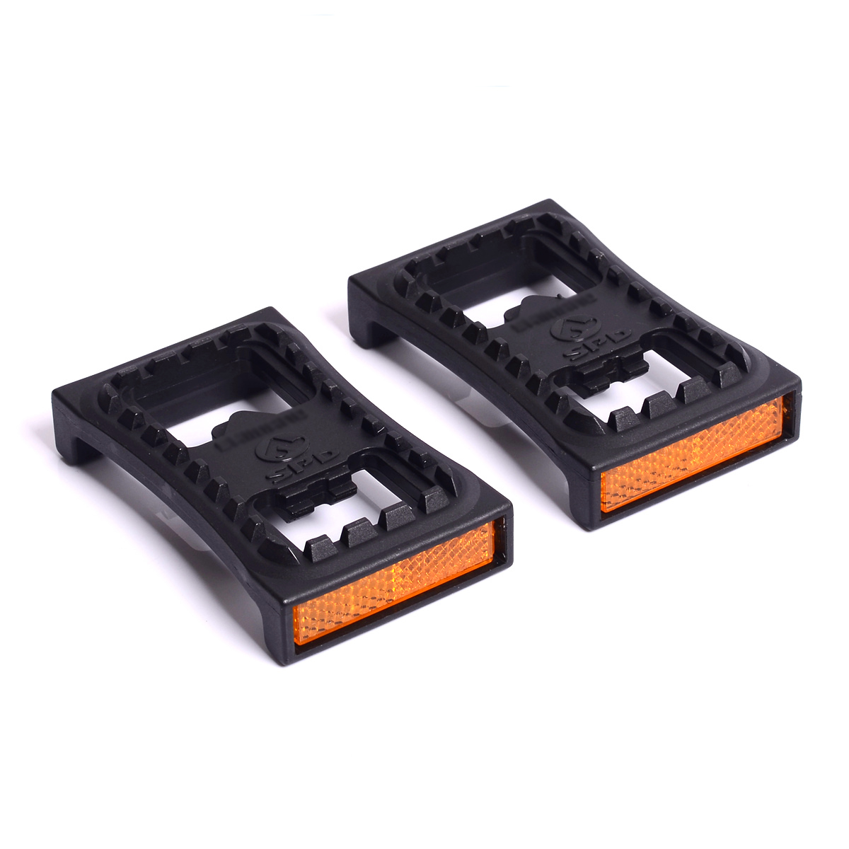 Mountain bike lock pedalling converter SPD pedalling nylon pedal sheet clamping plate universal flat pedal riding gear-Taobao