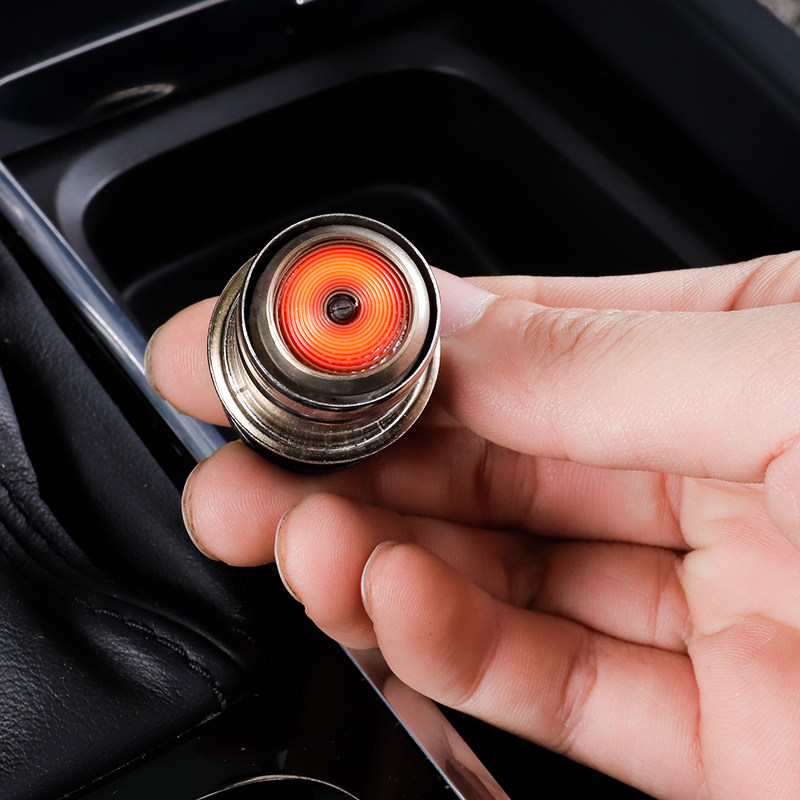 Car lighter electronic lighter on board 12v cigarette lighter plug general ignition sleeve heating cigarette