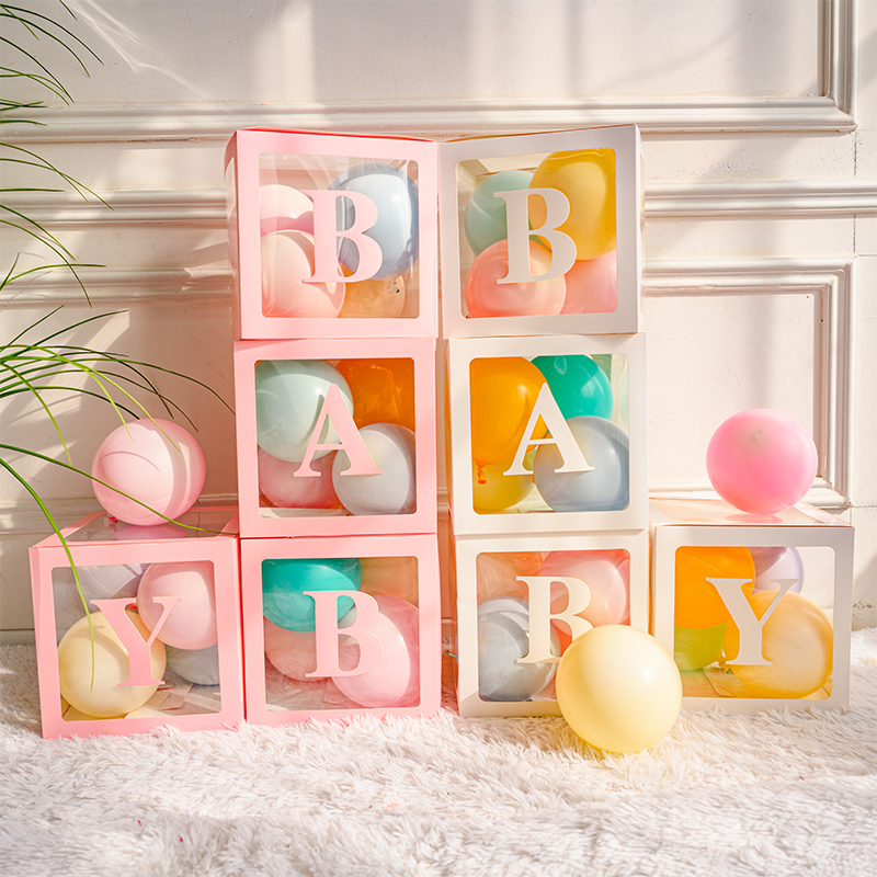 BABY LOVE Box Baby Box Birthday Party Decoration Proposal for Wedding Room