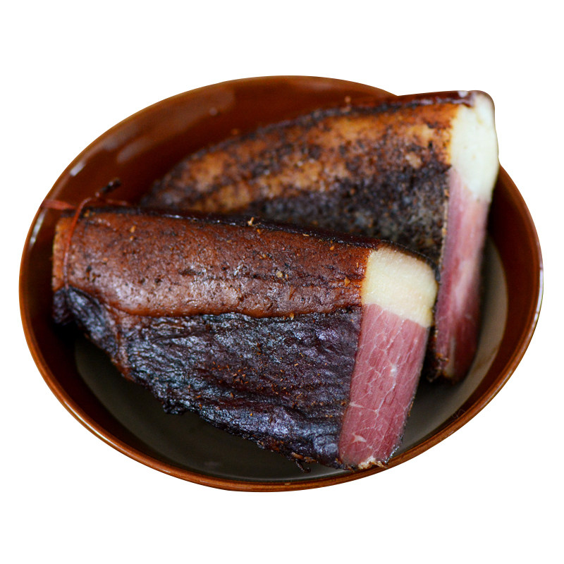 Guizhou old bacon plateau farm specialty handmade 3 catties of salty hind leg bacon