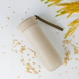 Пшеничная соломенная пластиковая вода -чашка случайная чашка Студенты Портативная утечка -Проятная личность творческие, простые теплые руки, портативная чашка