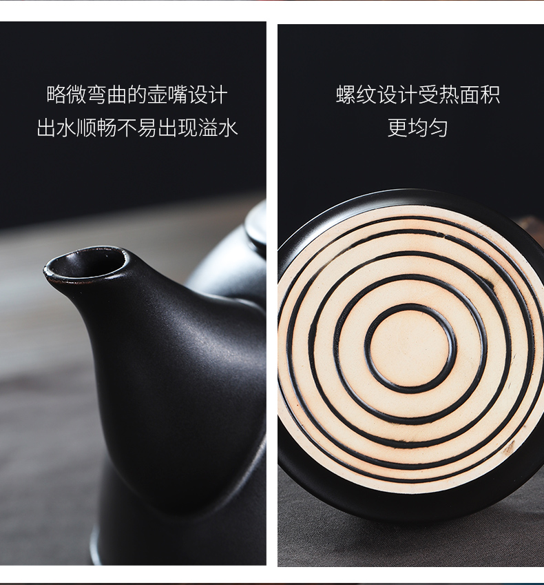 Girder mud seal pot of kung fu tea set electric ceramic kettle office TaoLu cooking pot home single pot of the teapot