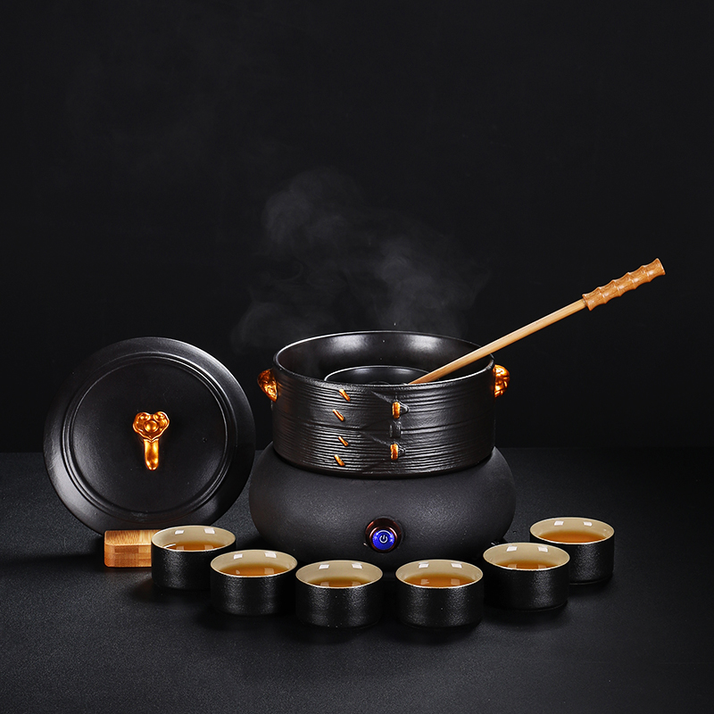 Mud printed pu 'er tea ware household automatic ceramic points the boiled tea, the electric TaoLu boiled tea stove'm white tea, black tea tea stove