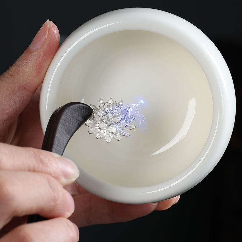 Mud seal dehua white porcelain up porcelain cup large sample tea cup jade suet jade meditation master cup single cup silver cup