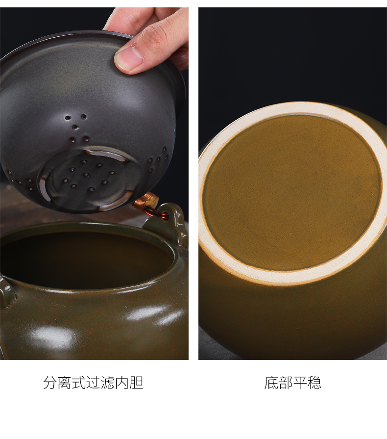 Girder mud seal pot of kung fu tea set electric ceramic kettle office TaoLu cooking pot home single pot of the teapot