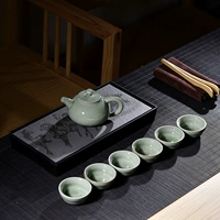 10 кусочков зеленого печи зеленого древнего горшка маленький бадаминовый черный диск набор