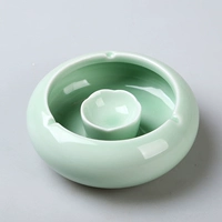 Clacyr Ashtray-Inner Arc Green