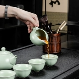 Чайный сервиз, керамический комплект для домашнего использования, японская чайная чашка для гостиной, чай, заварочный чайник