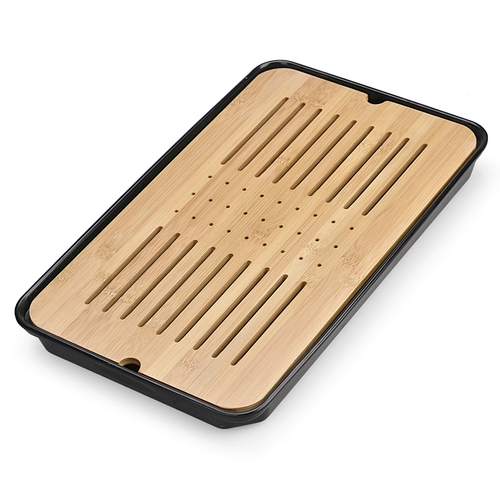 Бамбук кунг -фу чайборник чайный чайный домик набор давно основанный Trummark Simple Small Modern Drying маленький чайный стол