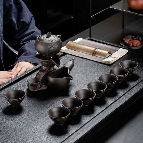 Автоматический чайный сервиз, комплект, чайная чашка, заварочный чайник с аксессуарами