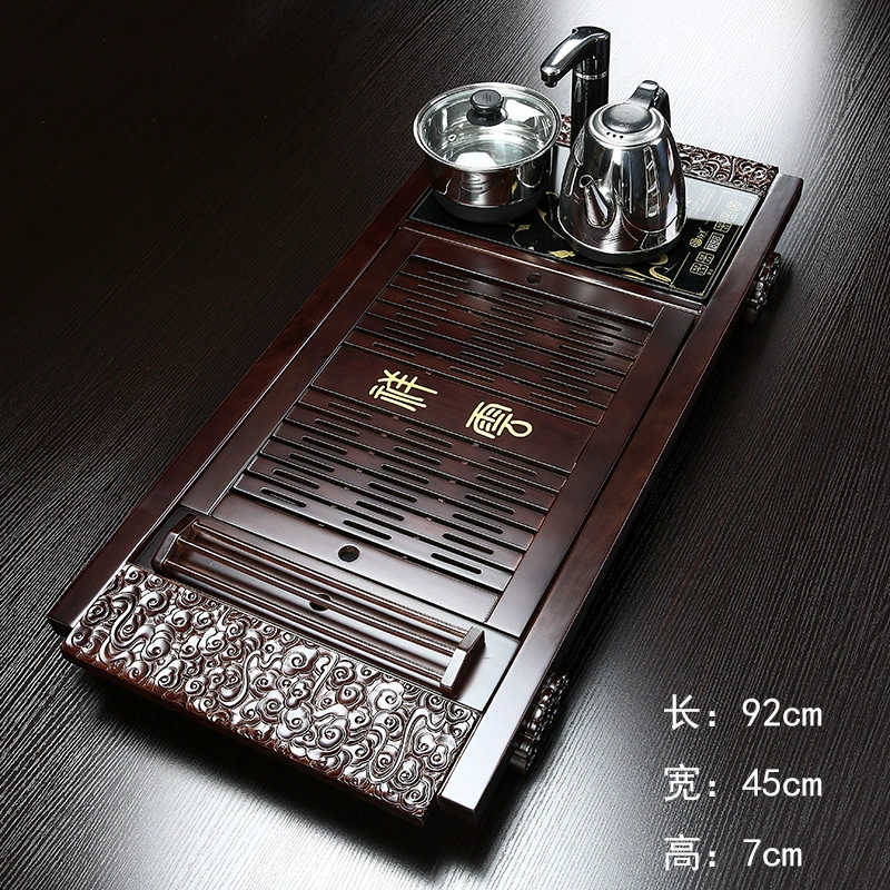 扬 实木 排水 储 Lưu trữ Ngăn kéo bàn trà khay trà