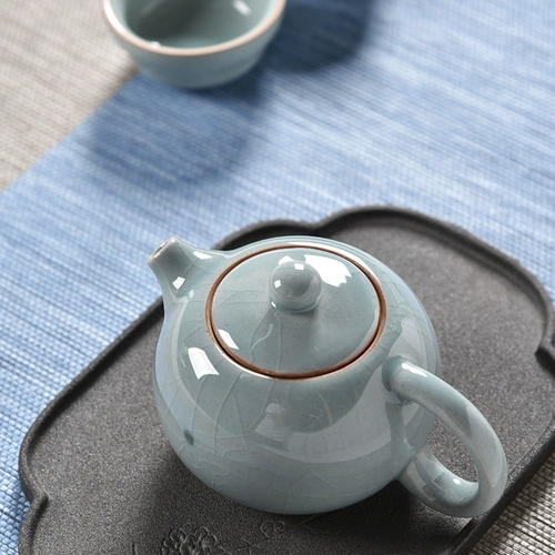 Чайный сервиз ручной работы, фильтр, керамический заварочный чайник, комплект, ароматизированный чай