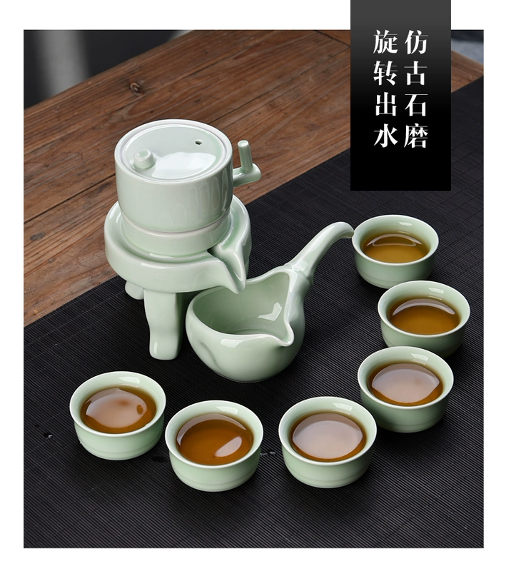 Chai đá đốt nhà máy bán trà Kung Fu bán tự động đơn giản thời gian sáng tạo gốm sứ để chạy cả bộ bình trà sứ