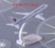 Đông Airlines b737 mô hình máy bay mini Trung Quốc mô phỏng máy bay chở khách hợp kim rắn sơn tĩnh vật trang trí quà tặng mô hình xe rolls royce
