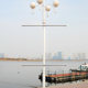 Light pole road flag light pole flag road light pole billboard custom outdoor double-sided shelf telephone pole road pole flag pole