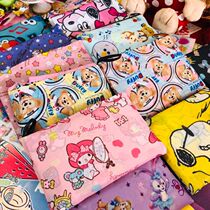 Cartoon Duffy Bear Snoopy Melody TSUM Gemini Sesame Street Convenient Shopping Bag Environmentally Friendly Folding Bag