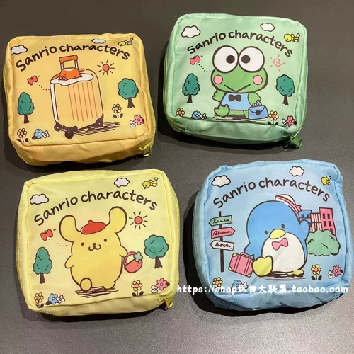 Милая мультяшная косметичка из нетканого материала, сумка-органайзер