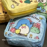 Милая мультяшная косметичка из нетканого материала, сумка-органайзер